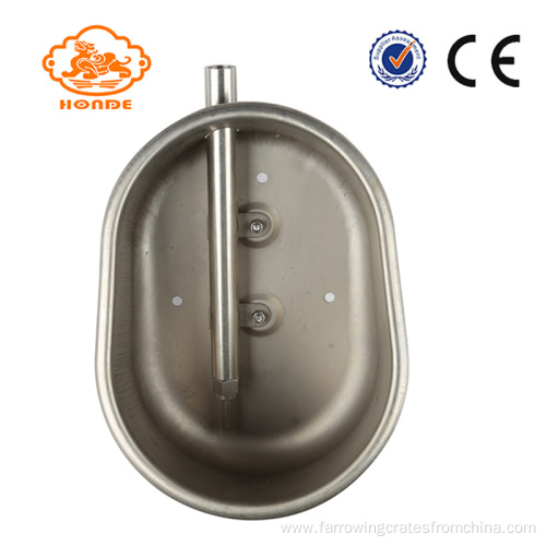 Pig Farm Thicken Stainless Steel Water Feeding Bowl